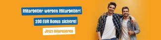 Mitarbeiter werben Banner